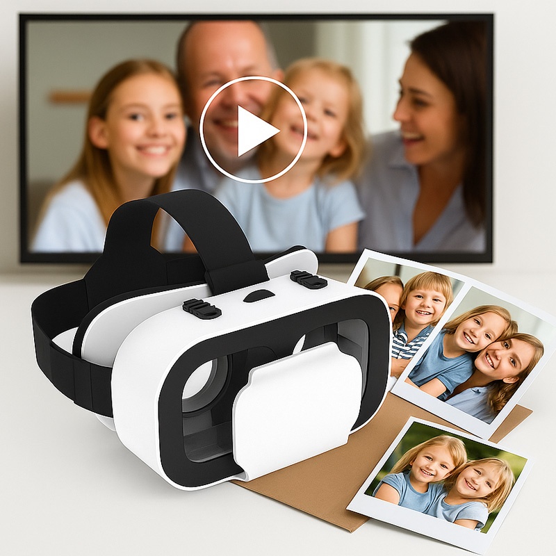 Pack Emoção – 15 vídeos em 3D + Óculos VR