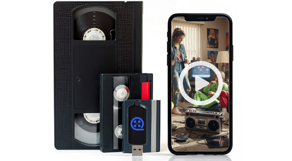 Digitalização de cassetes de vídeo VHS e Hi8 em Lisboa